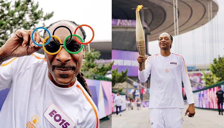 ¿Por qué Snoop Dogg sorprendió llevando la antorcha olímpica en París 2024?