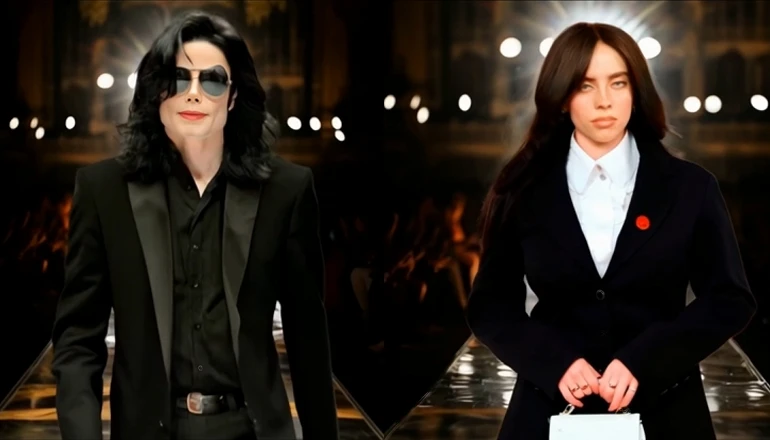 ¡Billie Eilish y Michael Jackson juntos en un desfile!