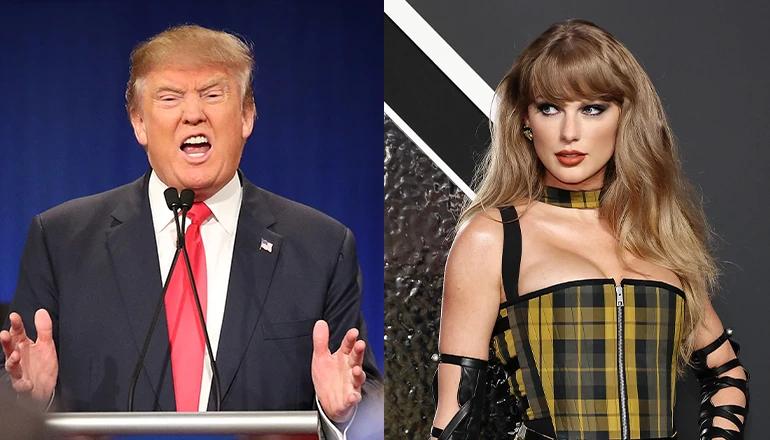 Trump explota en redes sociales: ‘¡Odio a Taylor Swift!’