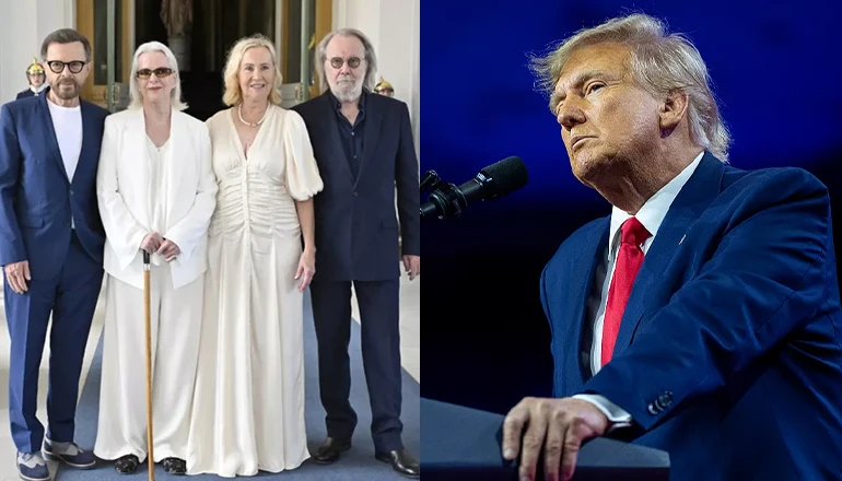 Universal Music demanda a Donald Trump por usar música de ABBA sin autorización