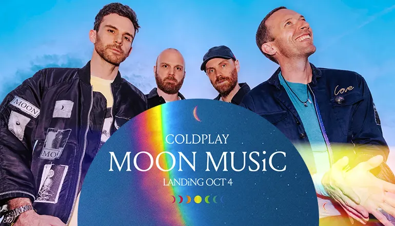 Coldplay nos lleva a la luna con «Moon Music»: el álbum más experimental de su carrera