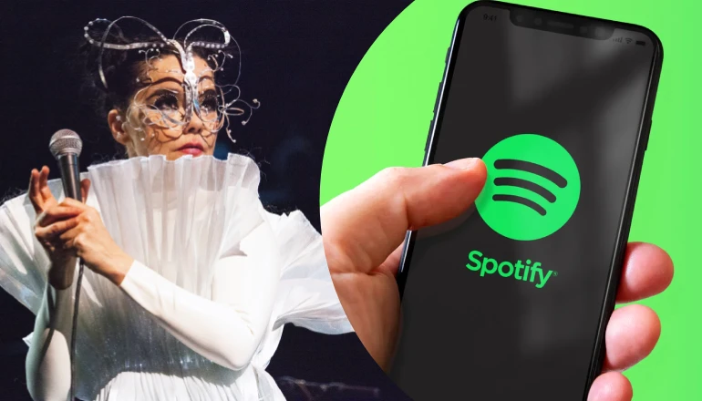 Björk lanza duras críticas contra Spotify y la cultura del streaming en la industria musical
