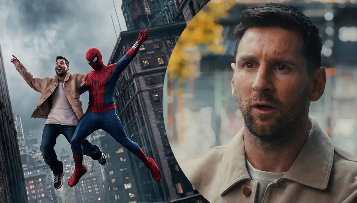 Lionel Messi sorprende con una aparición en la nueva película de Spider-Man
