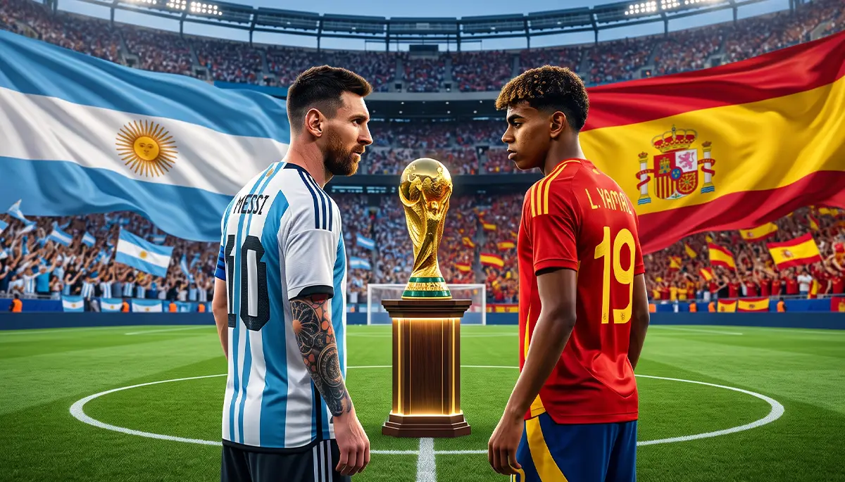 Argentina y España disputan la final del Mundial 2026 este 19 de julio