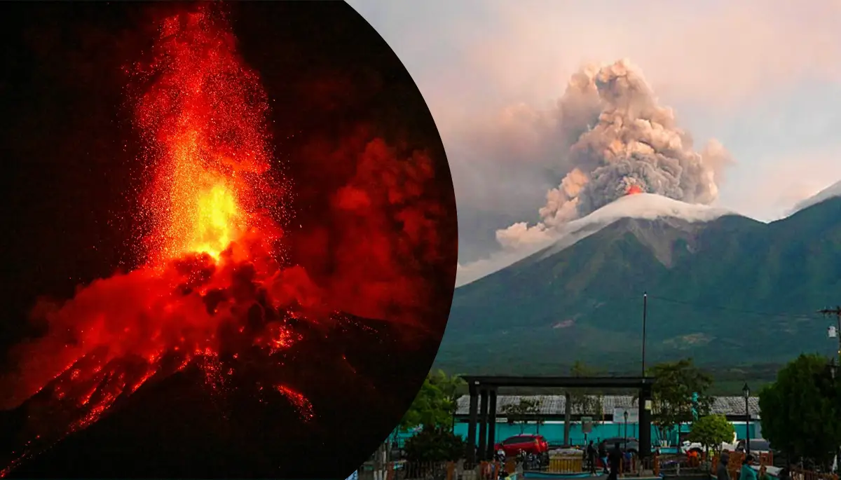 Guatemala declara alerta naranja por fuerte erupción del Volcán de Fuego