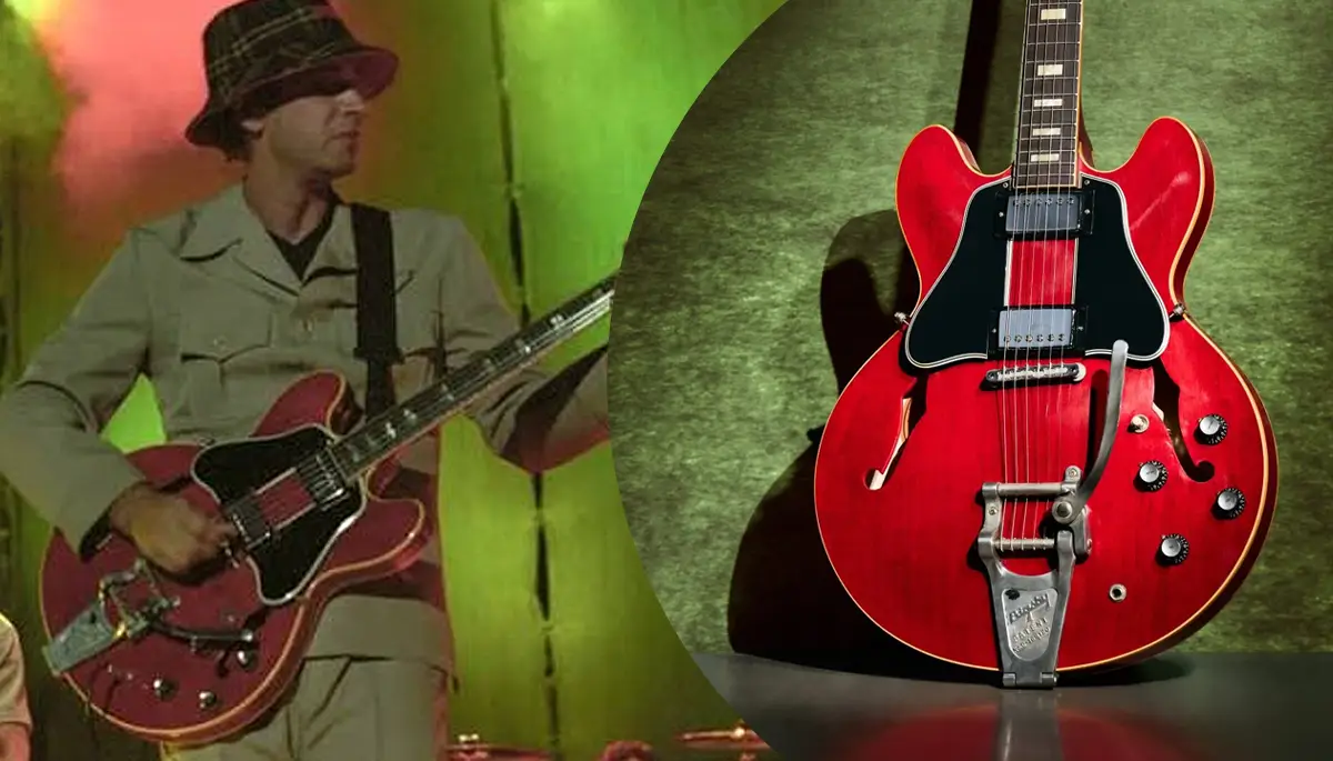 Gibson recrea la histórica guitarra de Gustavo Cerati