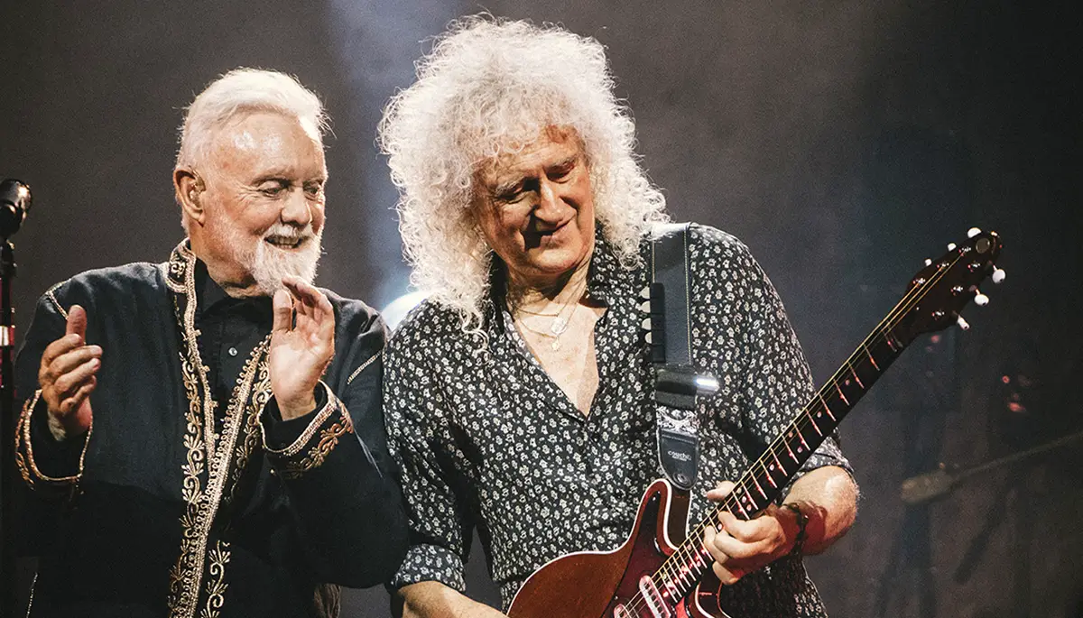 Brian May sorprende al aparecer junto a Roger Taylor en un concierto en Londres