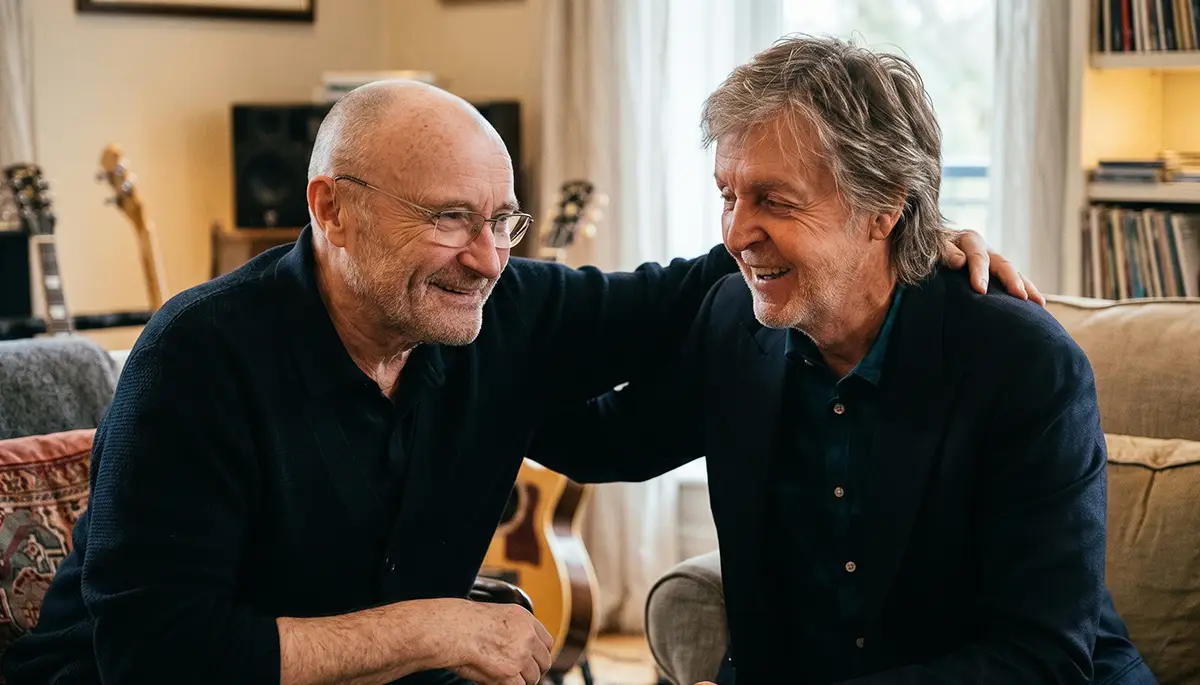 Phil Collins y Paul McCartney se reconcilian tras más de 20 años de distanciamiento